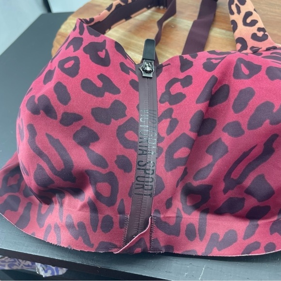 Victoria’s Secret Sport Incredible Knockout Ultra Max Zip Front Sports Bra 34DD - Picture 2 of 6